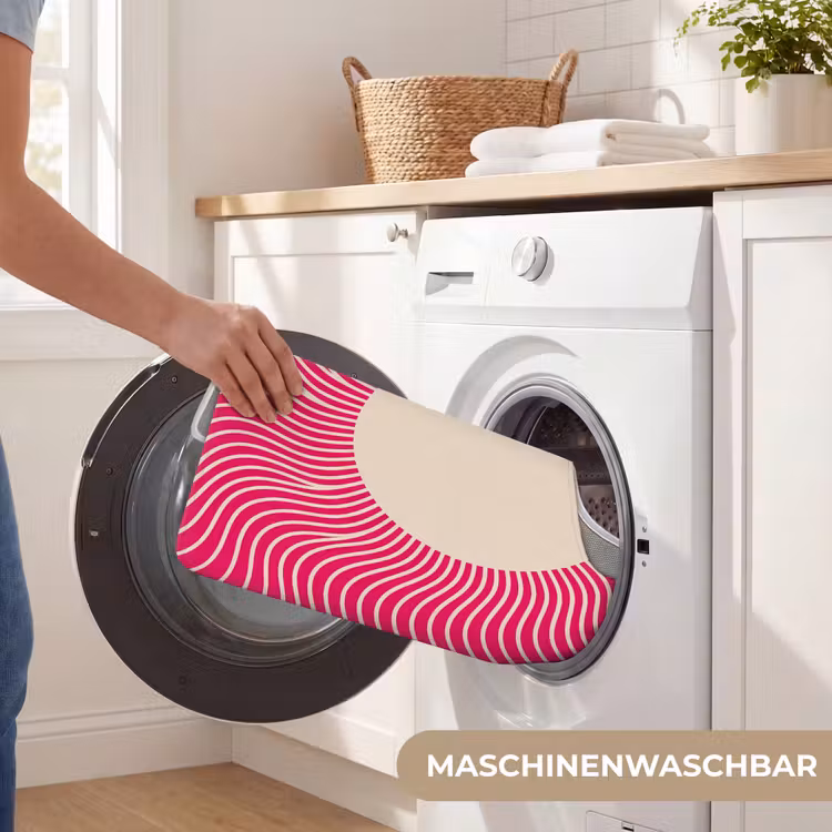 WC Vorleger - Zusammenfassung – Muster – Rosa — 7