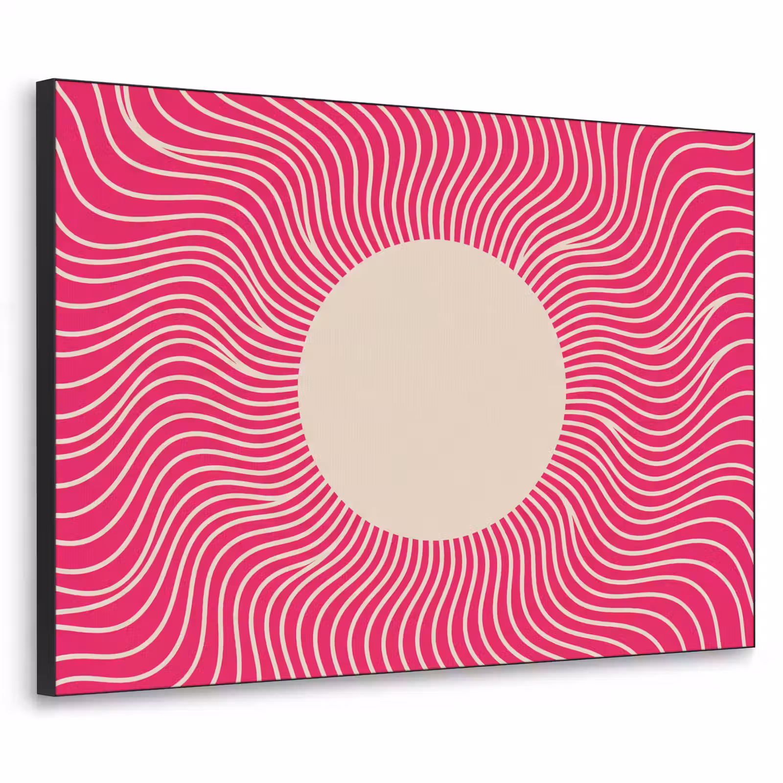 Art Frame - Zusammenfassung – Muster – Rosa — 1