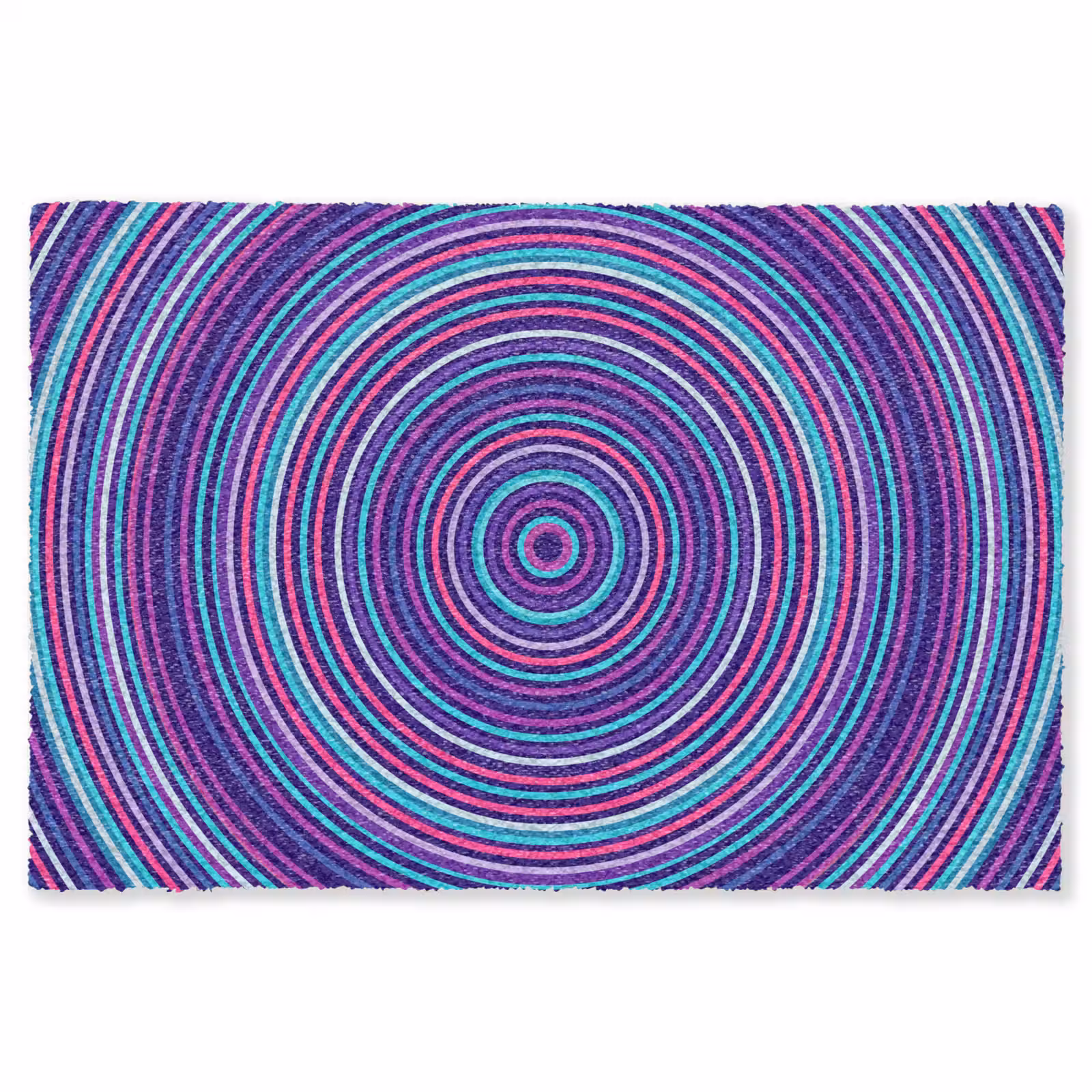 Teppich - Zusammenfassung – Kreise – Farbenfroh — 1