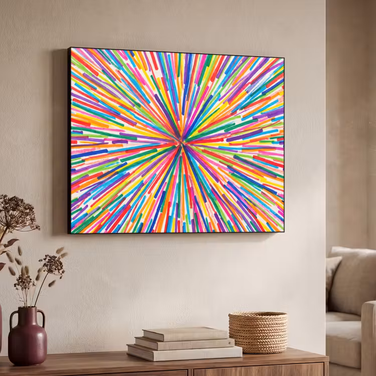 Art Frame - Linien – Bunt – Abstrakt — 3
