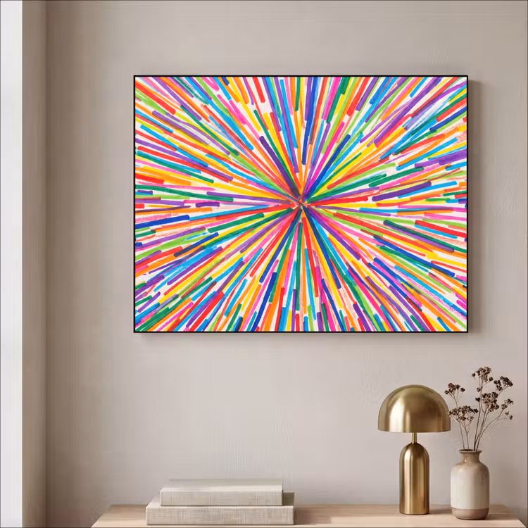 Art Frame - Linien – Bunt – Abstrakt — 4