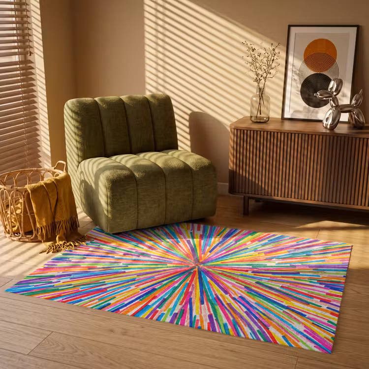 Teppich - Linien – Bunt – Abstrakt — 2