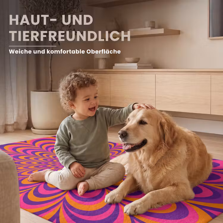 Teppich - Muster – Optisch – Bunt — 6