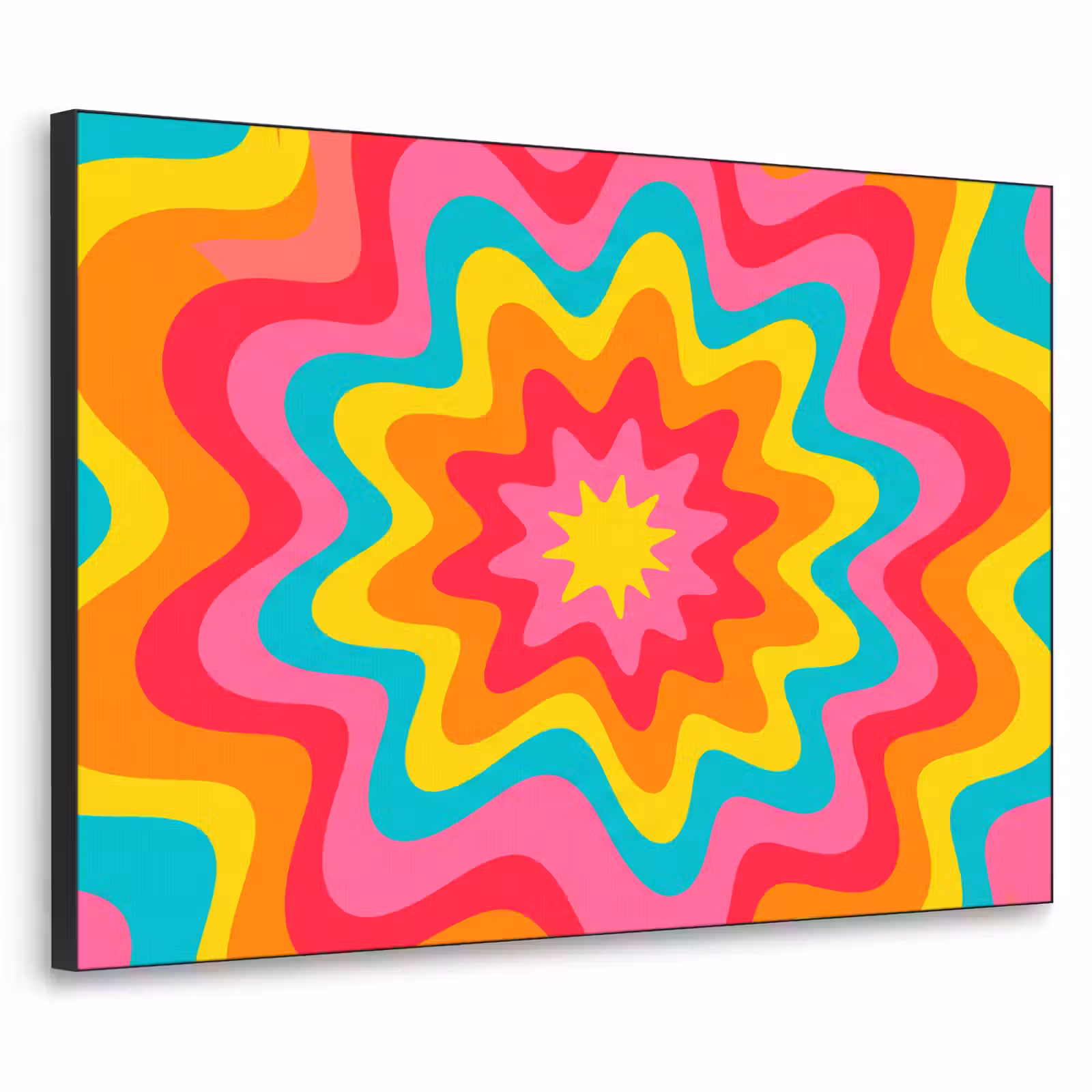 Art Frame - Muster – Wellenförmig – Bunt — 1