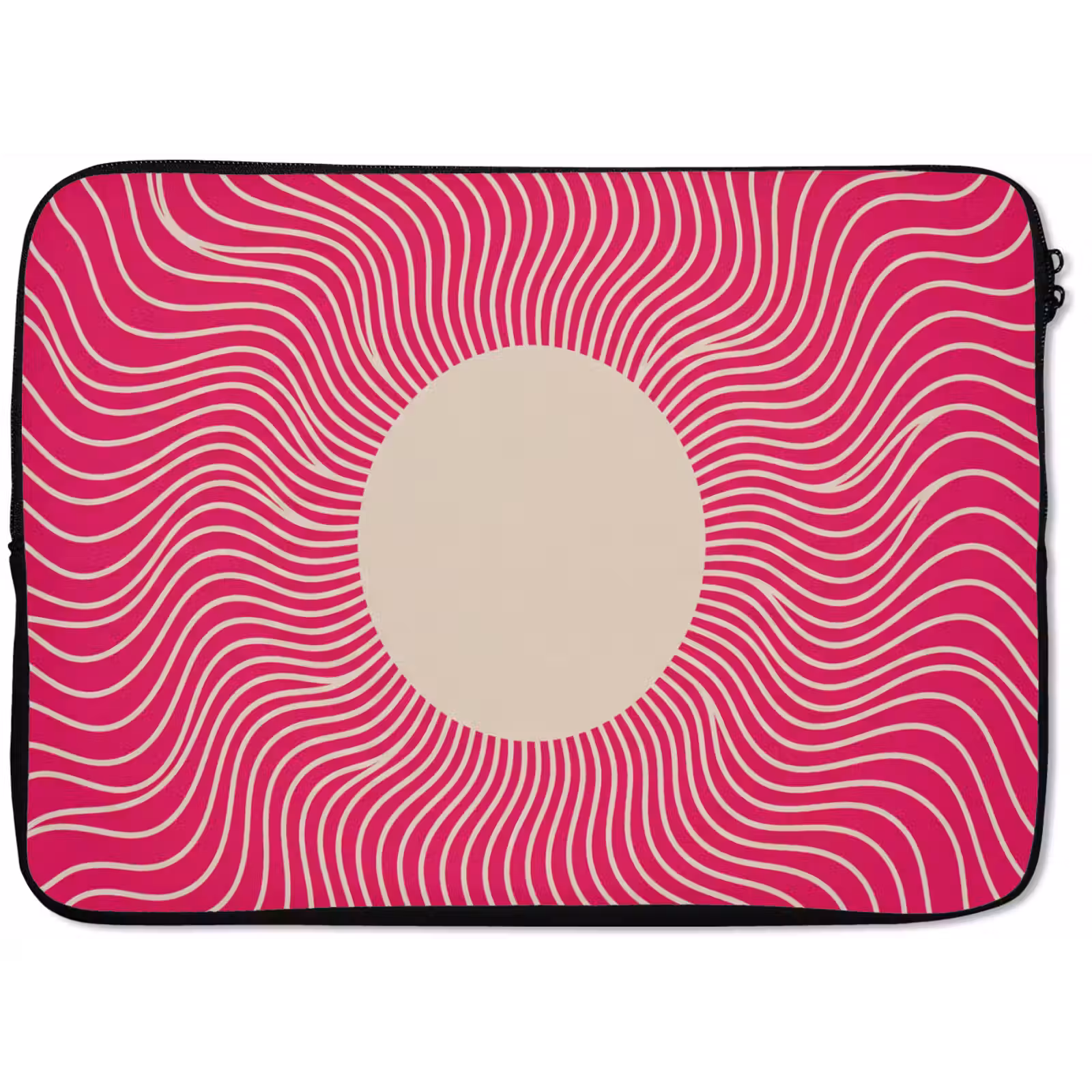 Laptop hülle - Zusammenfassung – Muster – Rosa — 1