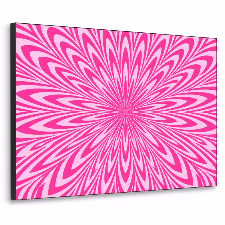 Art Frame - Muster – Optisch – Rosa — 1