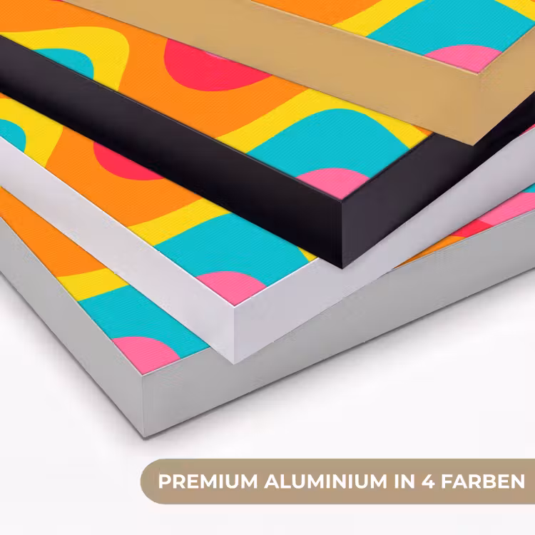 Art Frame - Muster – Wellenförmig – Bunt — 5