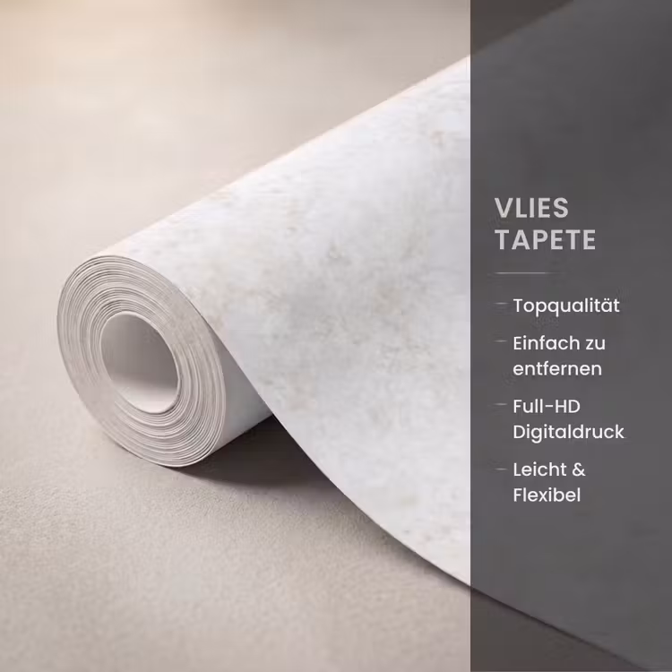 Tapete - Beige - Marmor - Adern — 3