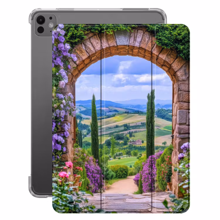 iPad-Hülle - Ausblick - Toskana - Landschaft - Gateway — 1