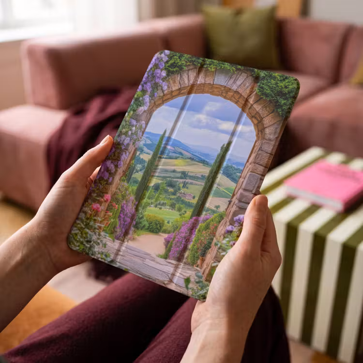 iPad-Hülle - Ausblick - Toskana - Landschaft - Gateway — 4