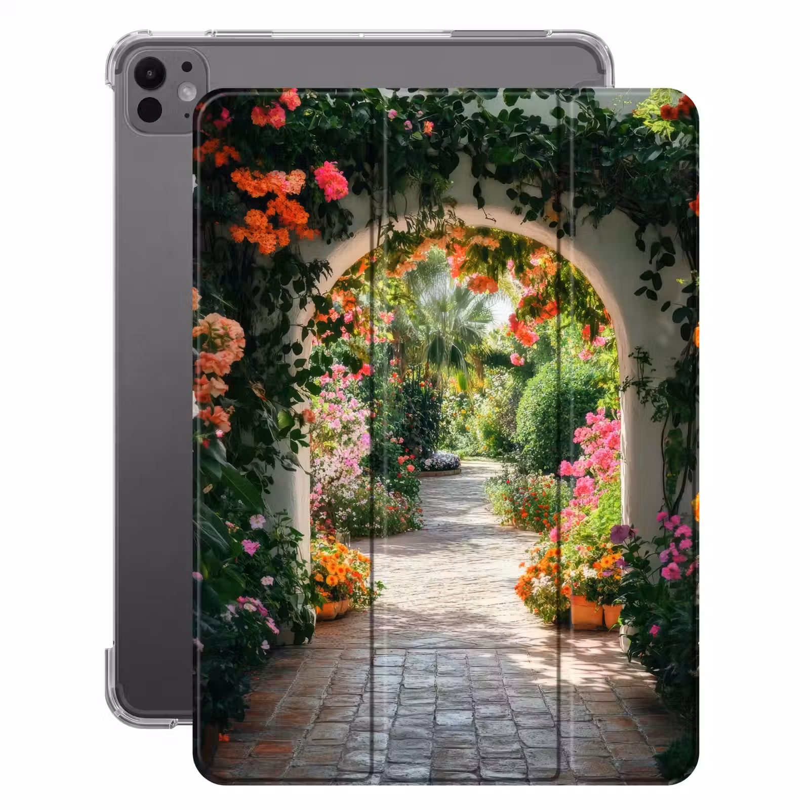 iPad-Hülle - vista - Blumen - Natur - Blumengarten — 1