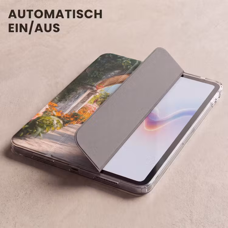 iPad-Hülle - Durchsichtig - Blumen - Tropisch - Farbenfroh — 5