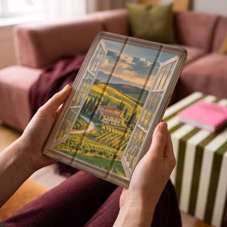 iPad-Hülle - Ansichten - Toskana - Landschaft - Sommer — 4