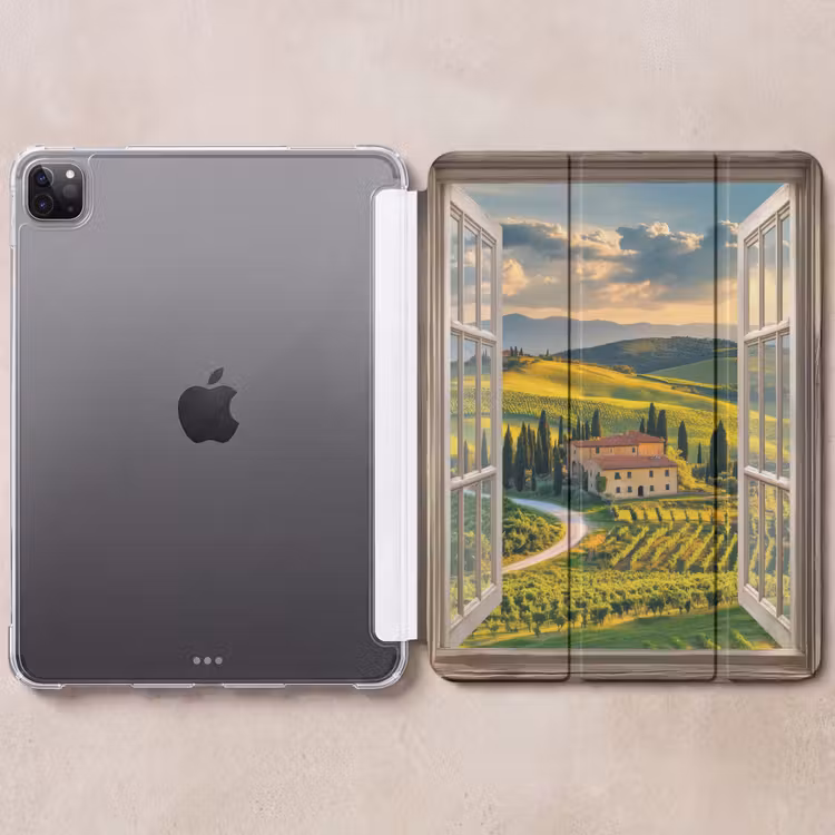 iPad-Hülle - Ansichten - Toskana - Landschaft - Sommer — 6