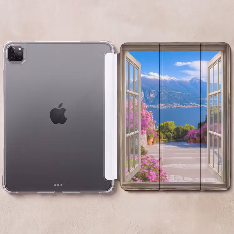iPad-Hülle - Durchblick - Berg - Landschaft - Ausblicke - See — 6