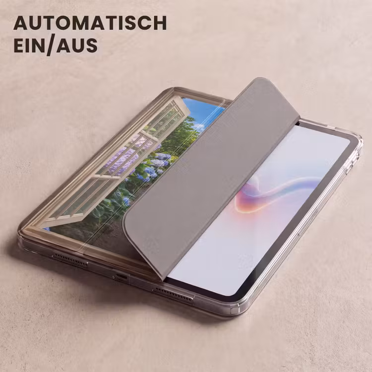 iPad-Hülle - Durchblick - Hortensie - Weg - Natur — 5