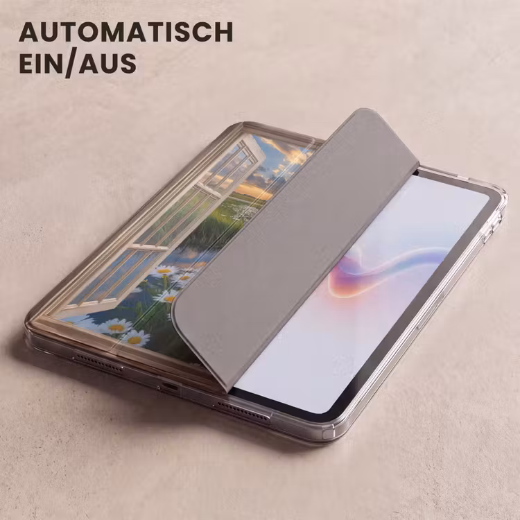 iPad-Hülle - Aussicht - Landschaft - Fenster - Wasser - Sonnenuntergang — 5