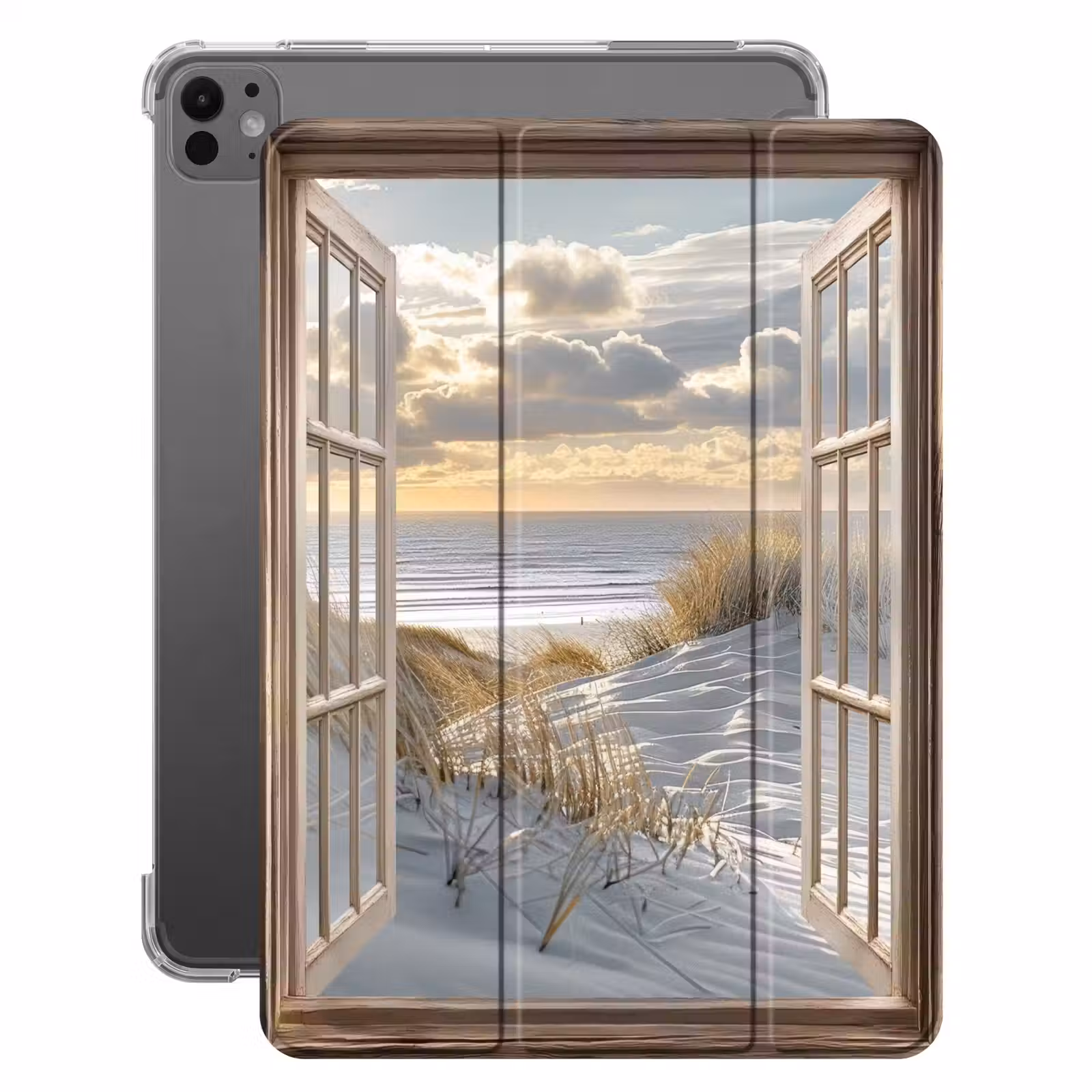 iPad-Hülle - Ausblick - Strand - Dünen - Meer - Natur — 1