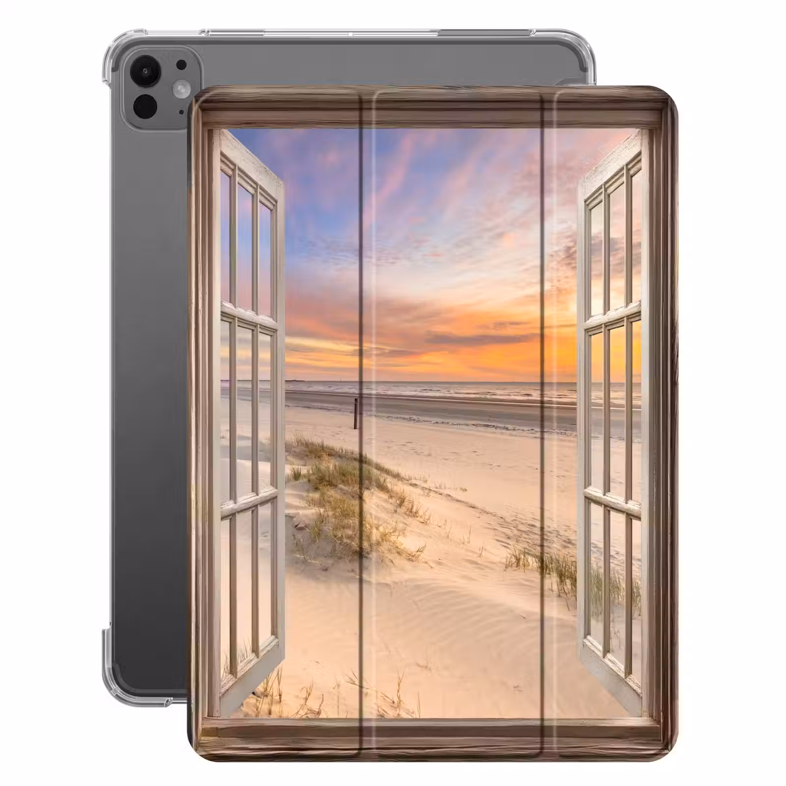 iPad-Hülle - Aussicht - Strand - Dünen - Natur - Landschaft — 1