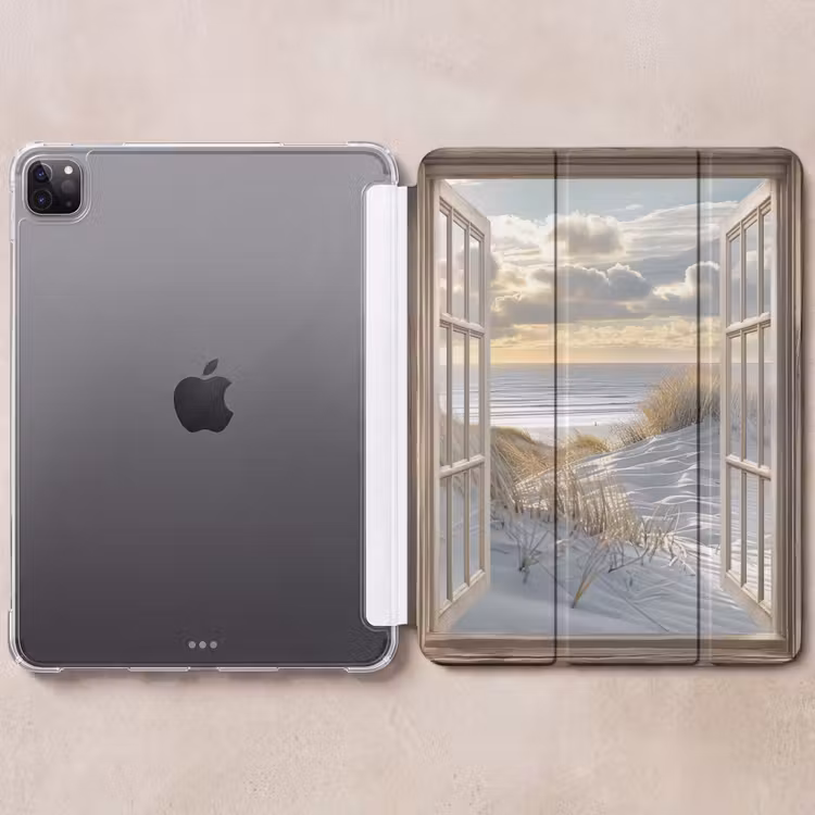 iPad-Hülle - Ausblick - Strand - Dünen - Meer - Natur — 6