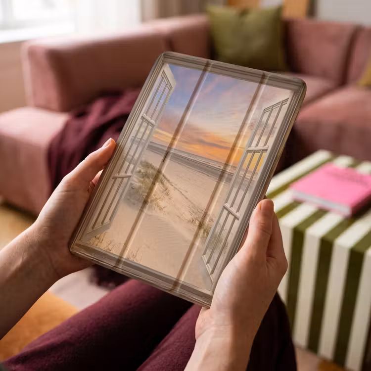 iPad-Hülle - Aussicht - Strand - Dünen - Natur - Landschaft — 4