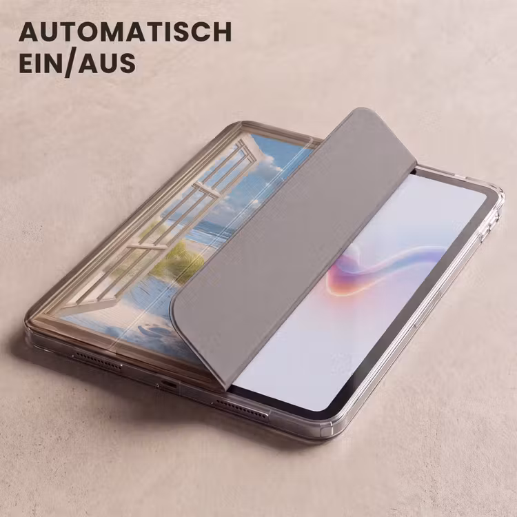 iPad-Hülle - Aussicht - Strand - Fenster - Dünen - Meer — 5