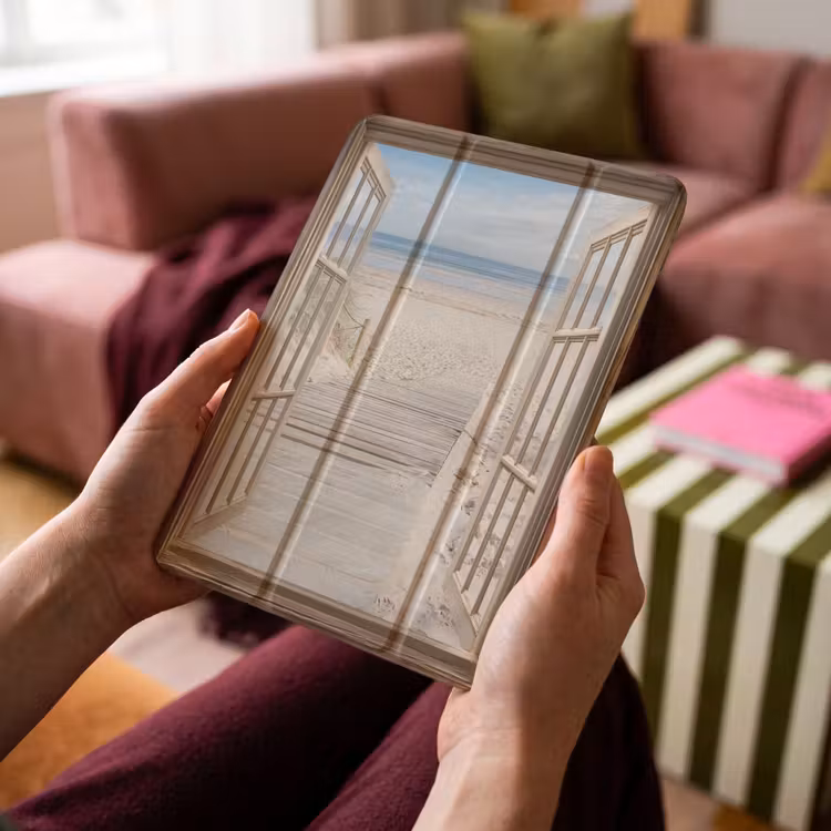 iPad-Hülle - Durchblick - Strand - Dünen - Weg - Landschaft — 4