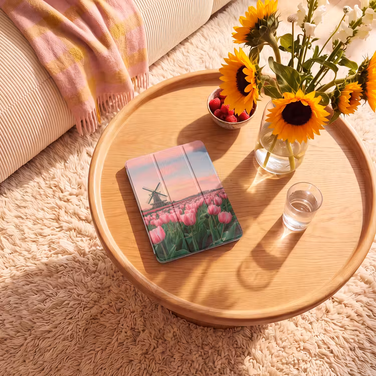 iPad-Hülle - Tulpen - Mühle - Niederlande — 2