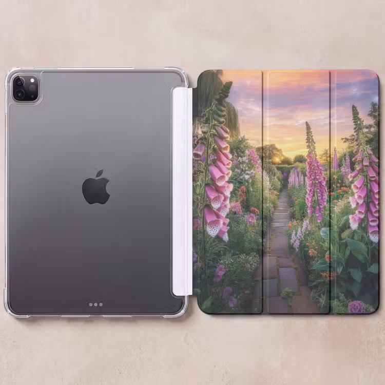iPad-Hülle - Fingerhut - Blumen - Garten — 6