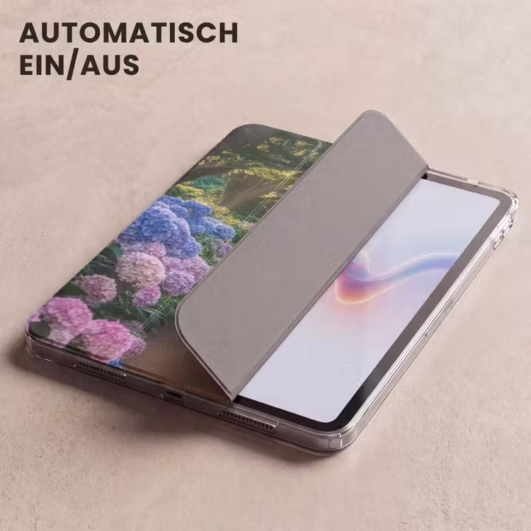 iPad-Hülle - Hortensienpark - Weg — 5