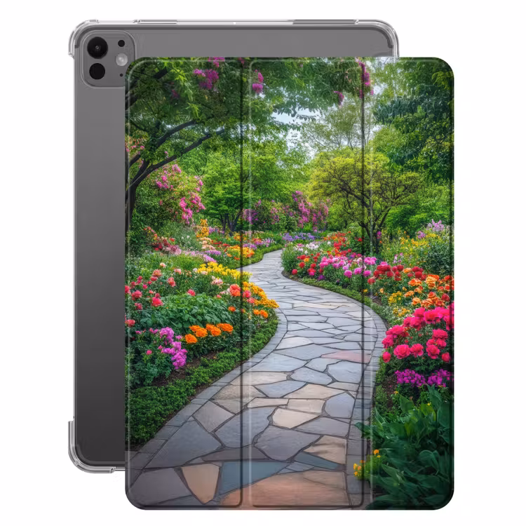 iPad-Hülle - Park - Blumen - Garten — 1