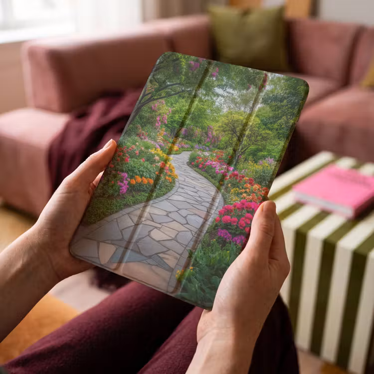 iPad-Hülle - Park - Blumen - Garten — 4