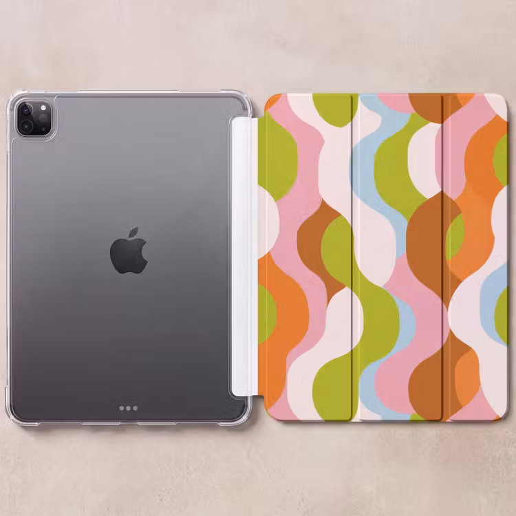 iPad-Hülle - Abstrakt - Formen - Rosa — 6