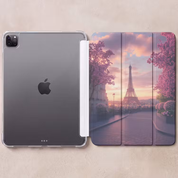 iPad-Hülle - Eiffelturm - Paris - Rosa — 6