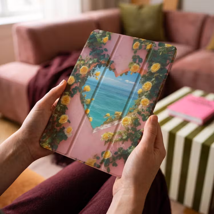 iPad-Hülle - Herz - Meer - Wand — 4