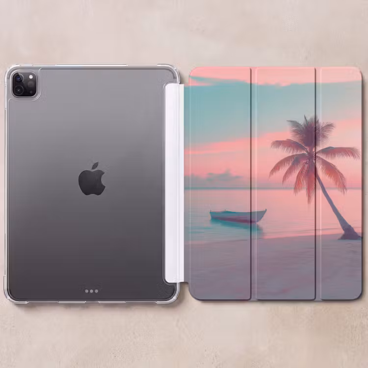 iPad-Hülle - Meer - Boot - Sonnenuntergang — 6