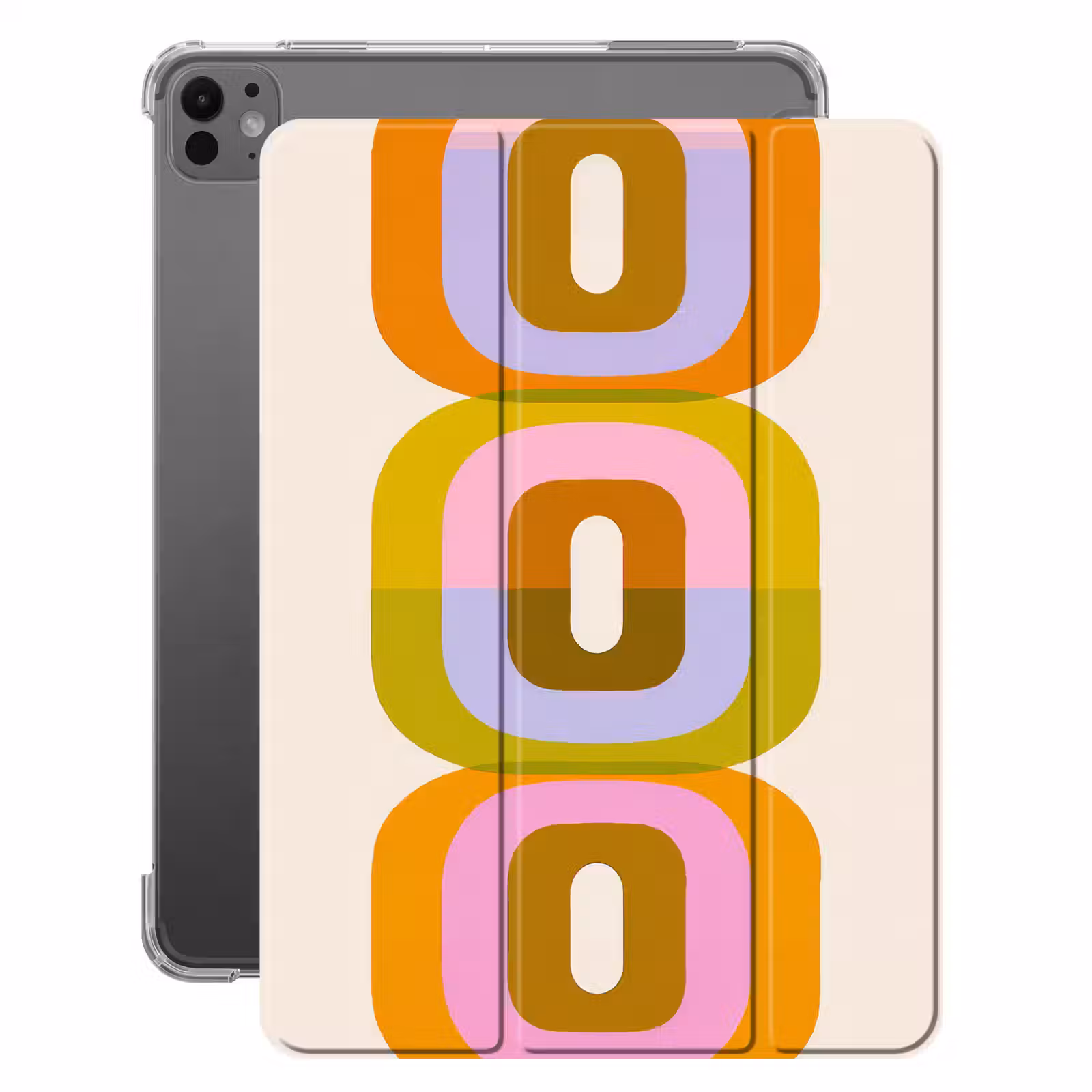 iPad-Hülle - Stapeln - Formen - Orange — 1