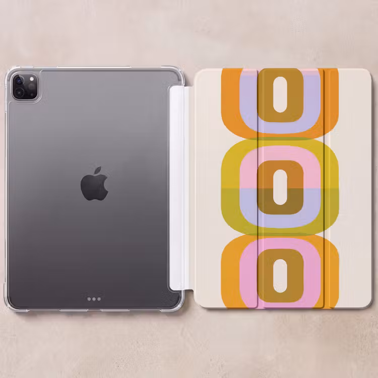 iPad-Hülle - Stapeln - Formen - Orange — 6