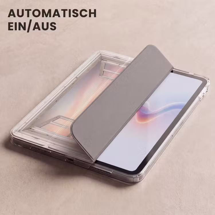 iPad-Hülle - Durchsichtig - Lavendel - Blumen - Holz - Sonnenuntergang - Lila — 5