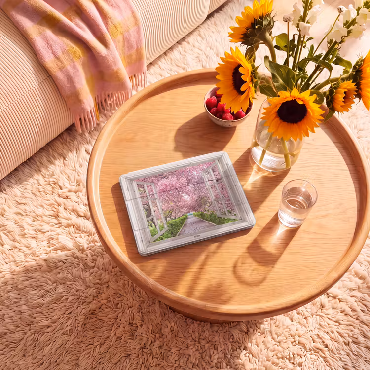 iPad-Hülle - Japanisch - Sakura - Blüte - Baum - Blütenzweige - Durchsichtig — 2