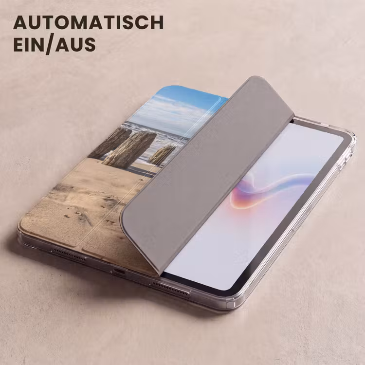 iPad-Hülle - Sand - Strand - Pfahl - Wasser - Sommer — 5