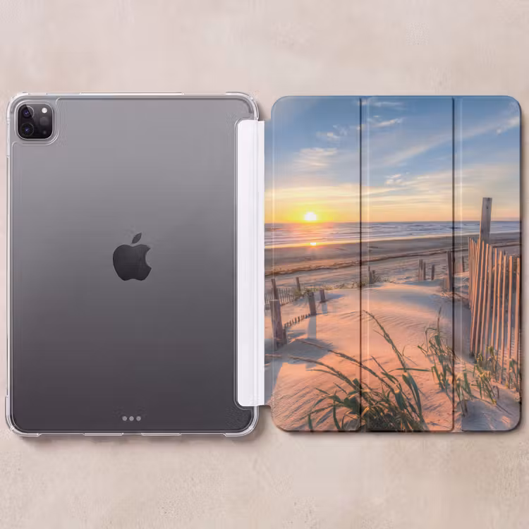 iPad-Hülle - Strand - Meer - Düne - Sonnenuntergang - Landschaft — 6