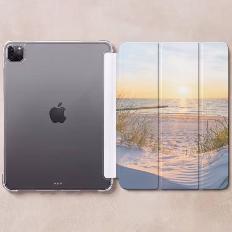 iPad-Hülle - Strand - Sonne - Düne - Gras - Sand - Horizont — 6