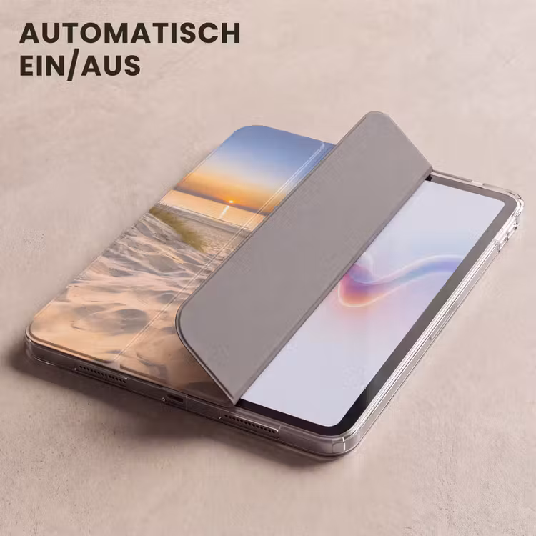 iPad-Hülle - Düne - Sonnenuntergang - Horizont - Strand - Gras — 5