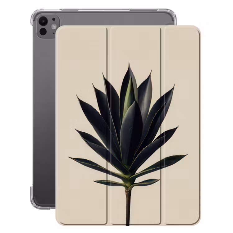 iPad-Hülle - Agavenpflanze - Symmetrisch - Grün — 1