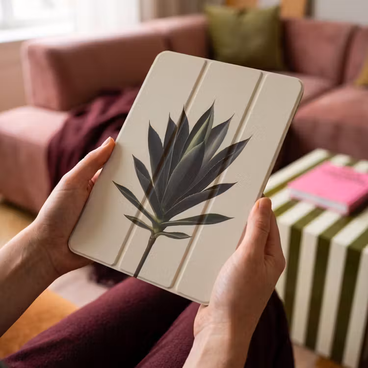 iPad-Hülle - Agavenpflanze - Symmetrisch - Grün — 4
