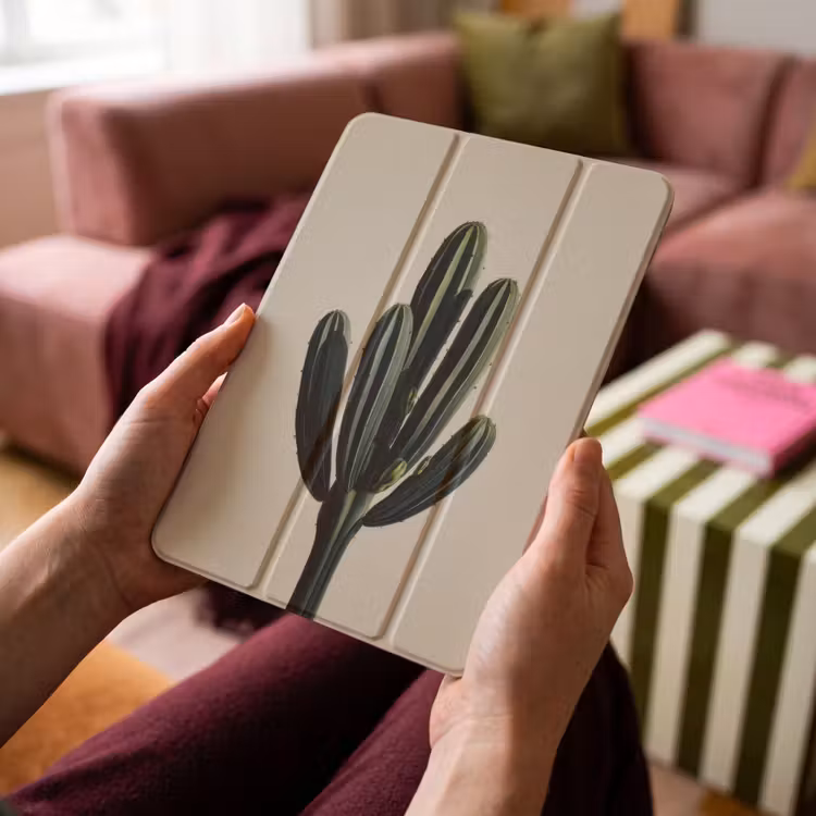 iPad-Hülle - Kaktus - Dezent - Grün — 4