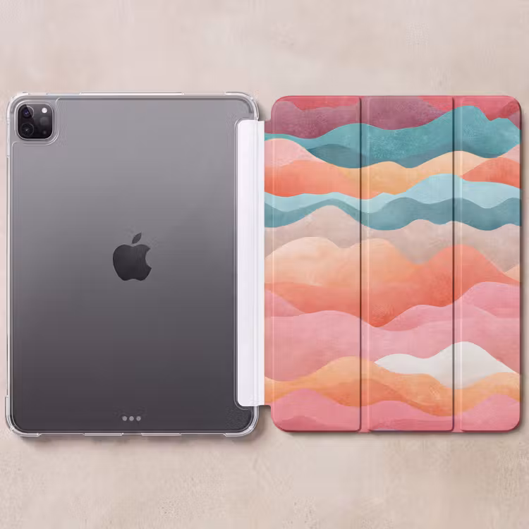 iPad-Hülle - Wellen - Bunt - Abstrakt — 6