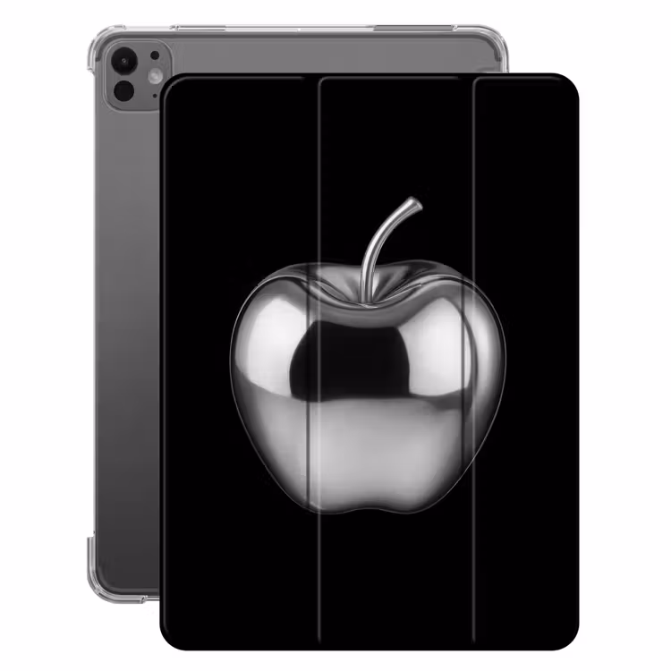 iPad-Hülle - Apfel - Metallisch - Symmetrisch — 1