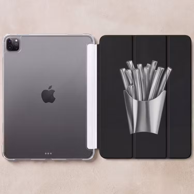 iPad-Hülle - Pommes frites - Futuristisch - Silber — 6